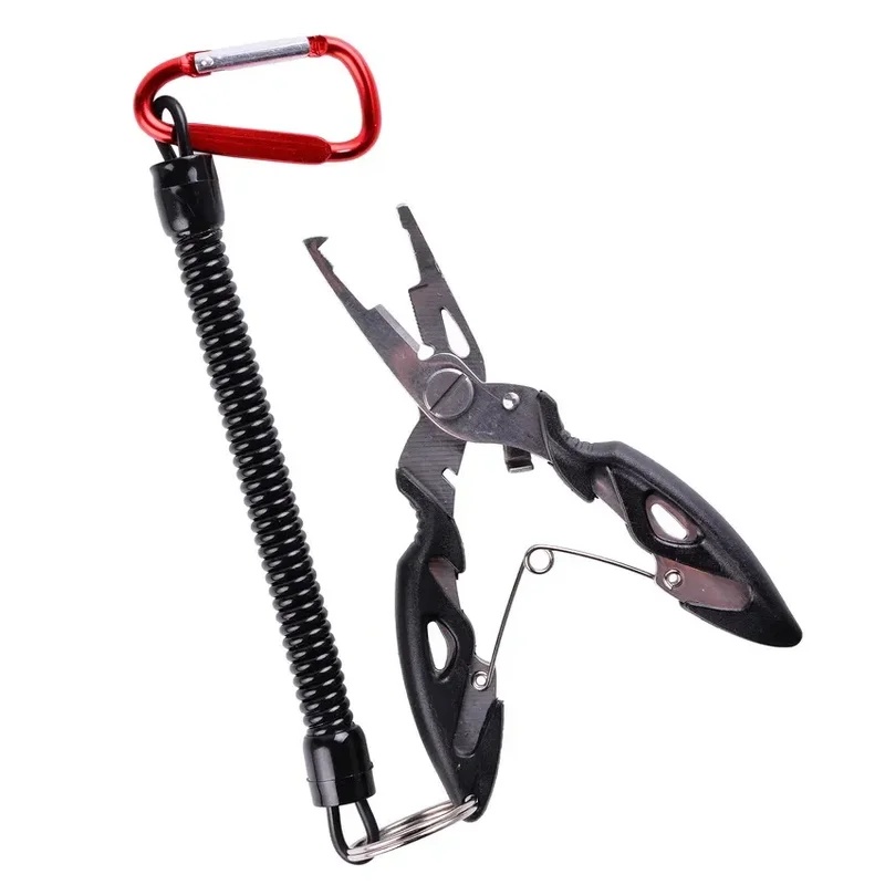 Fishing Equipment Target - Angelzange mit Schere, Schnur- und Köderentferner,