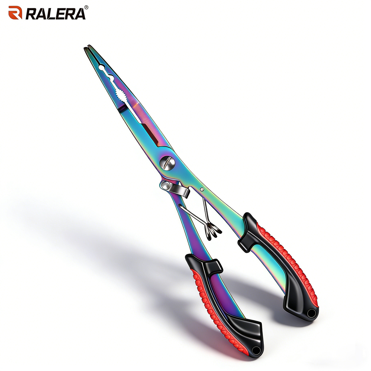 Fishing Equipment Hanger - RALERA Multifunktionale Angelzange | Regenbogen-Titanbeschichtung |
