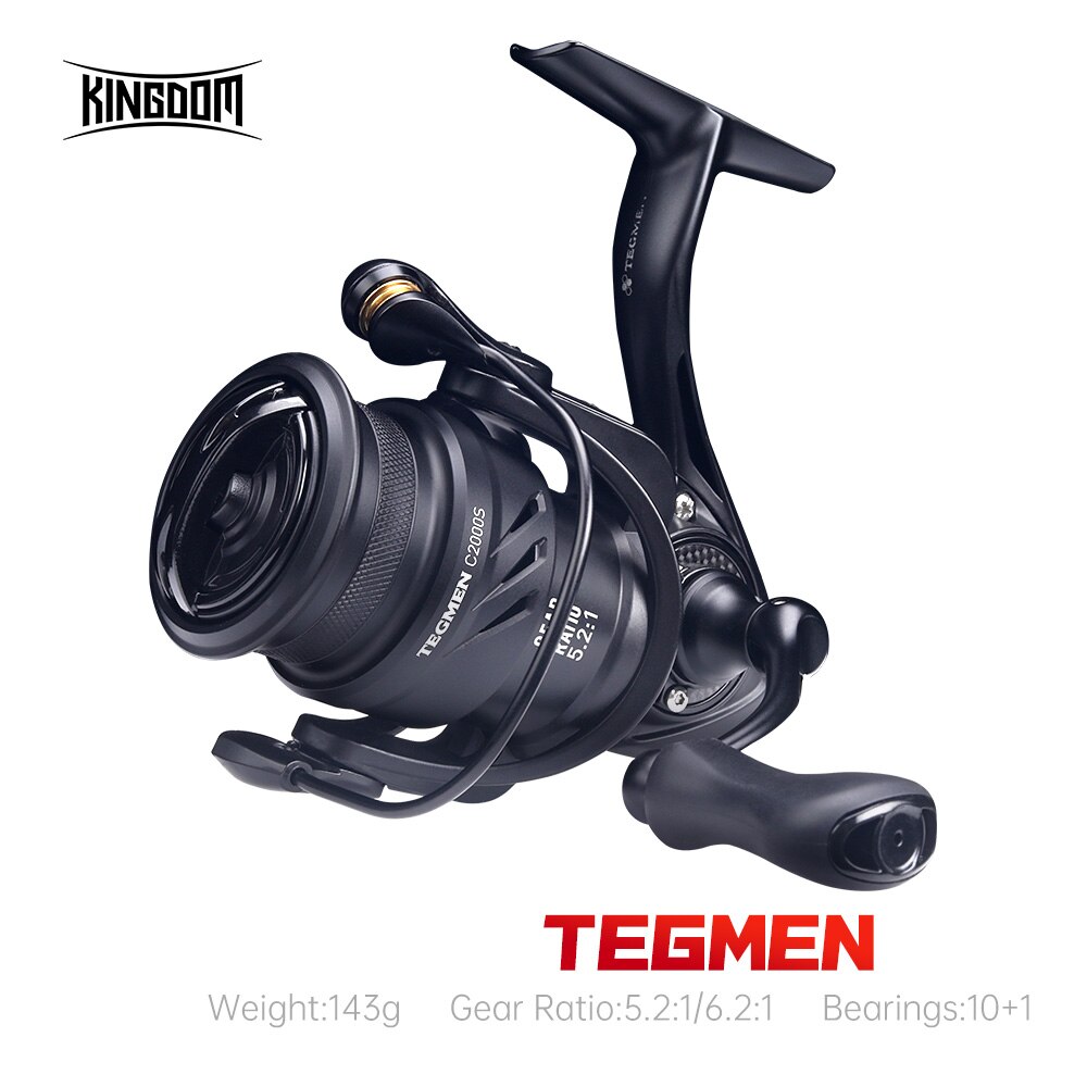 Fishing Equipment Daiwa - Kingdom Tegmen 5.2:1 6.2:1 143g Spinn