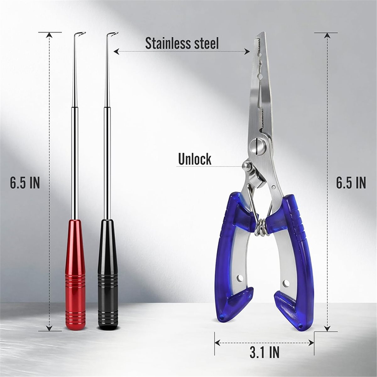 Fishing Hook - T34C Angelhaken-Entferner-Set & Angelzangen-Kit - 2