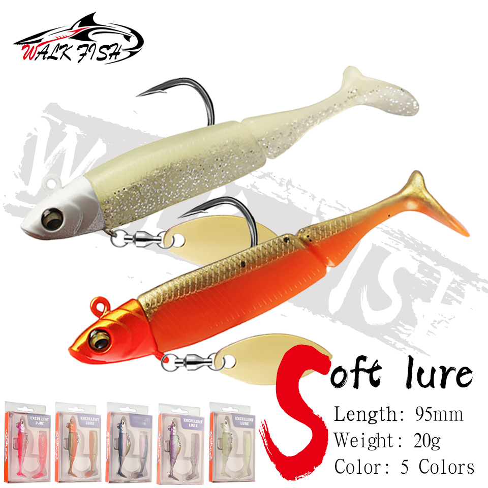 Fishing Equipment For Sale - WALK FISH 20g 95mm Weicher Angelköder,