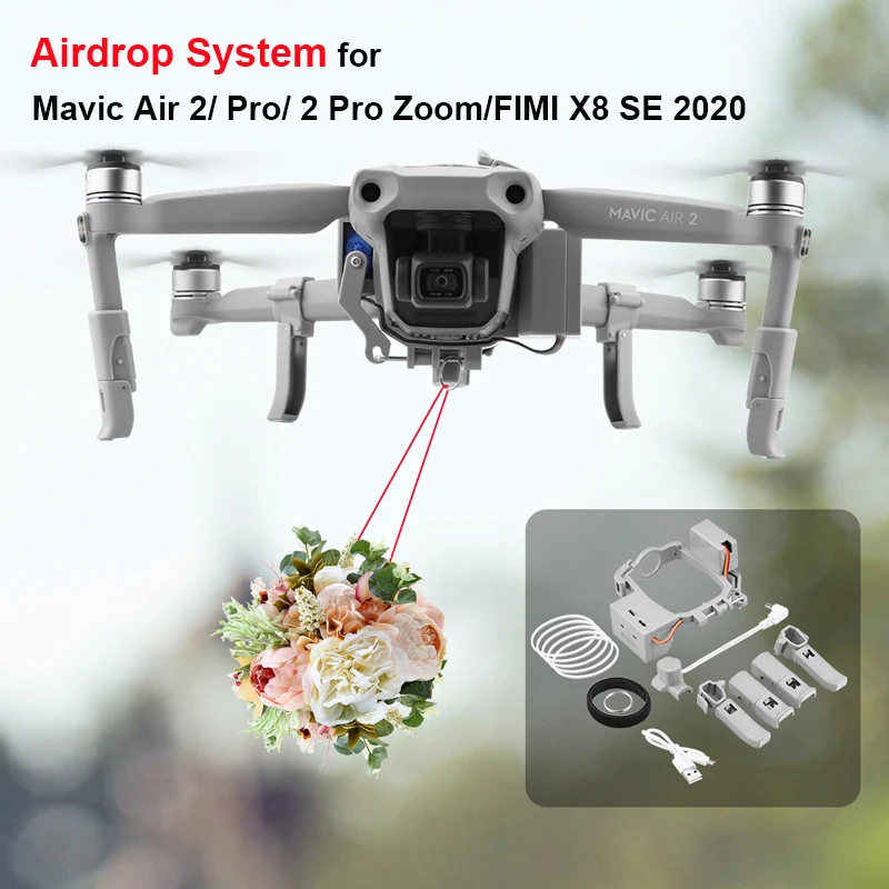 Fishing Equipment And Accessories - Airdrop-System für DJI Mavic Air 2/2S/3/2