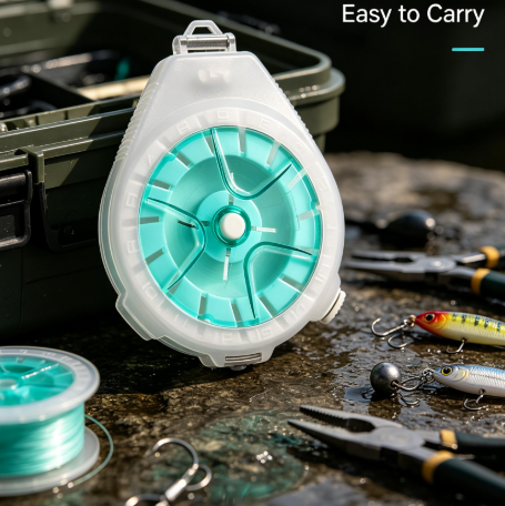 Fishing Equipment For Sale - Heißer Verkauf: Multifunktionale Kohlefaser-Aufbewahrungsbox für Angelschnur