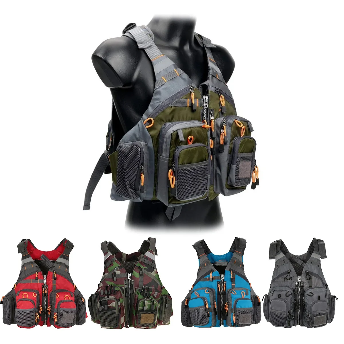Einstellbare Angeln Weste Atmu – Fishing Vest Jacket Bewertung und Preis
