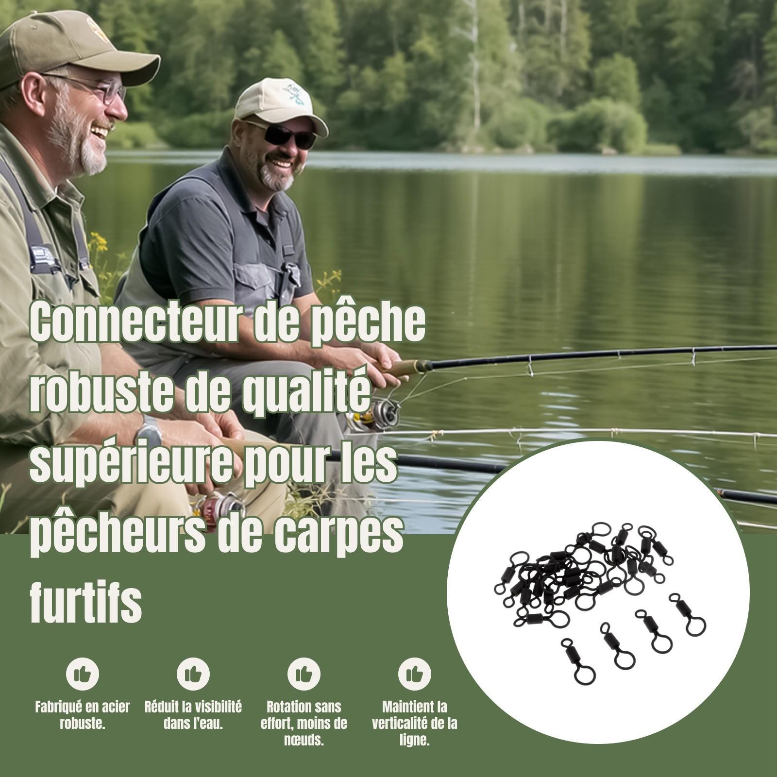 Mattschwarze Angelwirbel mit D – Fishing Equipment Rod Bewertung und Preis