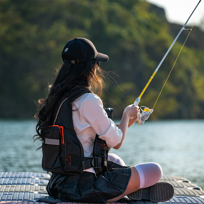 Erwachsenen-Anglerweste 75N Au – Fishing Vest Jacket Bewertung und Preis