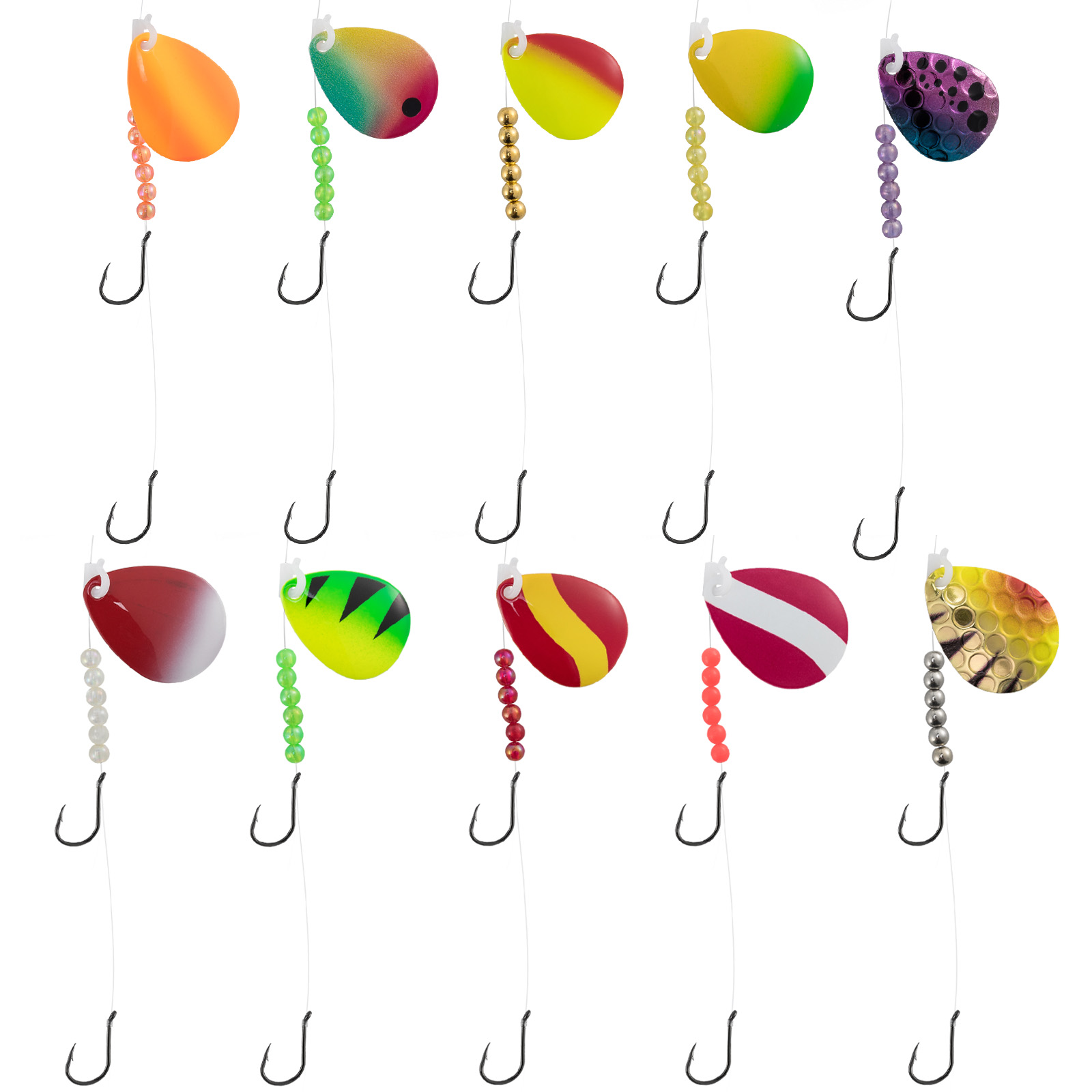 10 Stück Walleye Spinner Rig 1 – Surf Fishing Equipment Bewertung und Preis