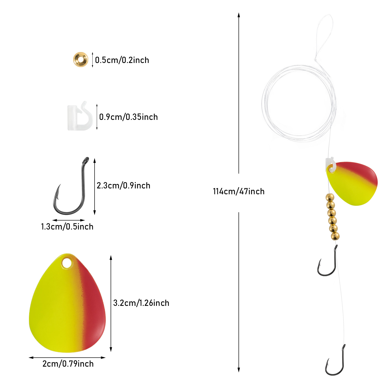 10 Stück Walleye Spinner Rig 1 – Surf Fishing Equipment Bewertung und Preis