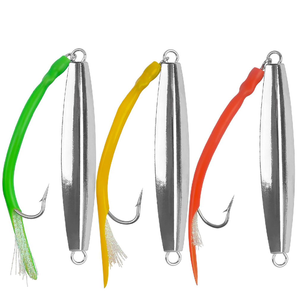 3 stücke Diamant Jigs Salzwass – Surf Fishing Equipment Bewertung und Preis