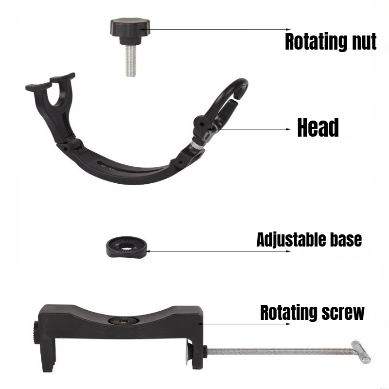 360 °   Drehbarer, verstellbar – Fishing Equipment Rod Bewertung und Preis