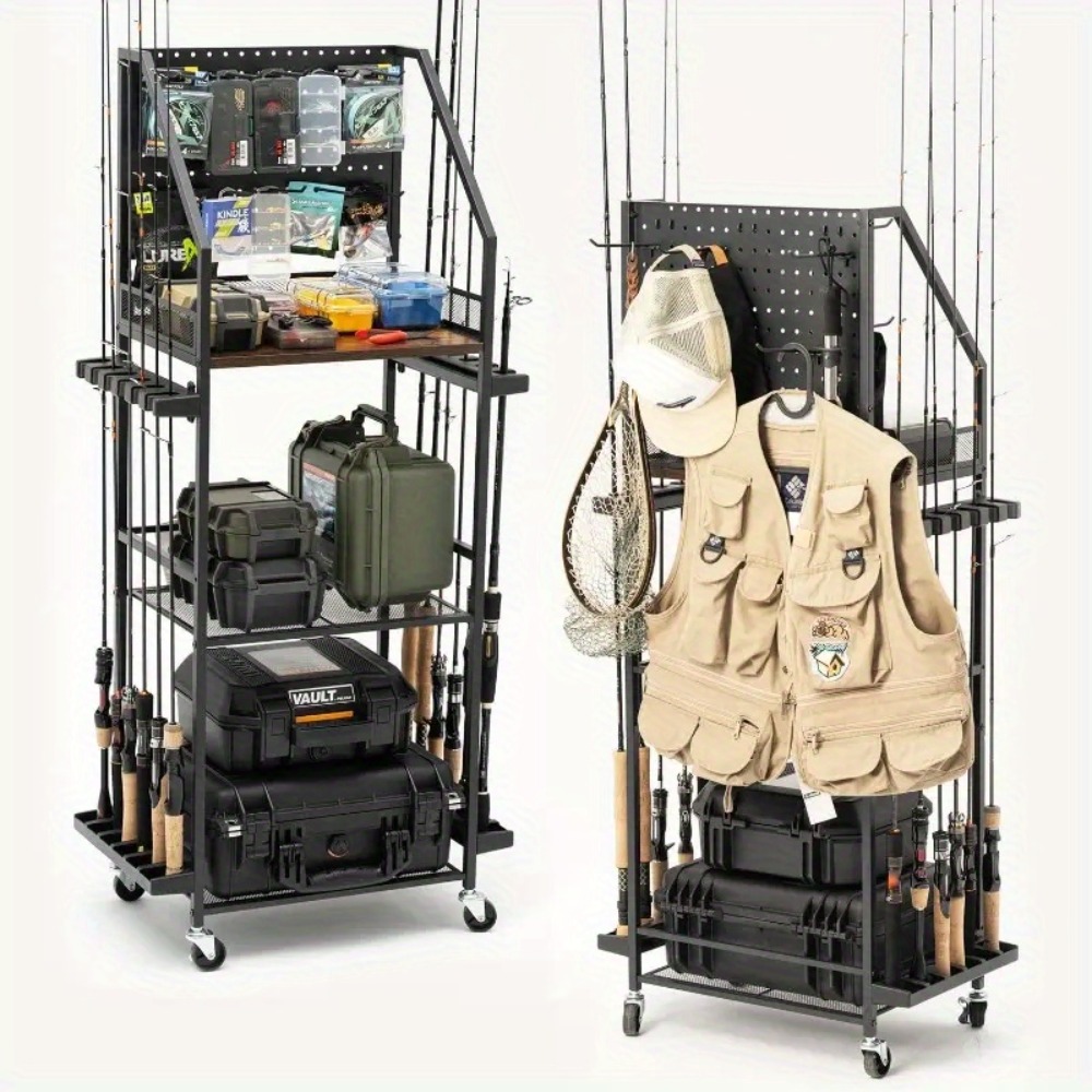 Angelrutenhalter für die Garag – Fishing Equipment And Accessories Bewertung und Preis
