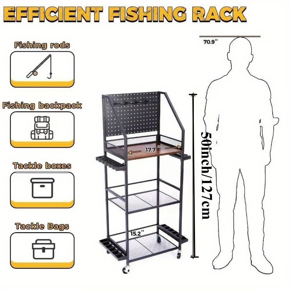Angelrutenhalter für die Garag – Fishing Equipment And Accessories Bewertung und Preis