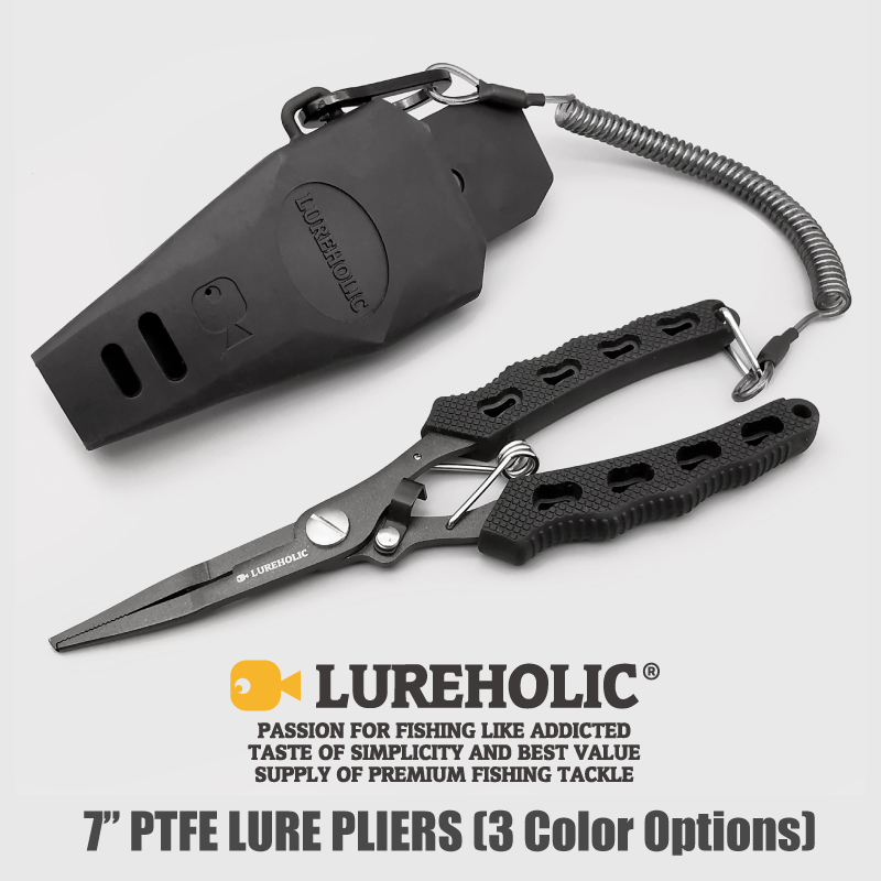 Lureholic 7 Zoll PTFE-beschich – Fishing Equipment Hanger Bewertung und Preis